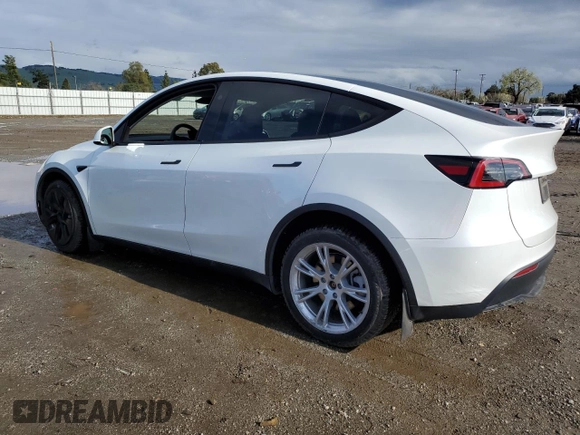 2023 Tesla Model Y Long Range with VIN 7SAYGDEEXPF844622, listed as a Copart auction lot 49094465 with 35,191 mi miles and Salvage Title. Bid and sale history available at DreamBid. Image 2.