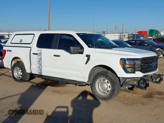2023 Ford F-150 XL with VIN 1FTFW1E53PKE90953, listed as a IAAI auction lot 40830631 with 33,558 mi miles and . Bid and sale history available at DreamBid. Image 1.