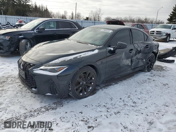2022 Lexus IS 300 F Sport with VIN JTHG81F25N5048477, listed as a Copart auction lot 87864455 with 52,036 mi miles and Clean title. Bid and sale history available at DreamBid. Image 1.