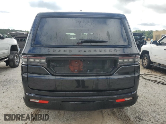 2024 Jeep Grand Wagoneer Series II with VIN 1C4SJSFP0RS120601, listed as a Copart auction lot 61466345 with 34,335 mi miles and Clean title. Bid and sale history available at DreamBid. Image 6.