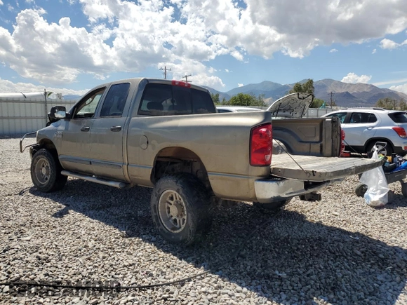 2007 Dodge Ram 2500 SLT with VIN 3D7KS28CX7G755360, listed as a Copart auction lot 66361254 with 0 mi miles and Salvage Title. Bid and sale history available at carsss.com. Image 2.