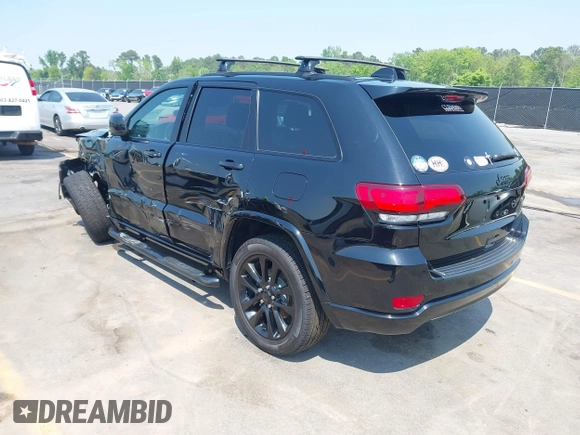 2019 Jeep Grand Cherokee Upland with VIN 1C4RJEAG7KC580233, listed as a IAAI auction lot 41982230 with 47,917 mi miles and . Bid and sale history available at DreamBid. Image 3.