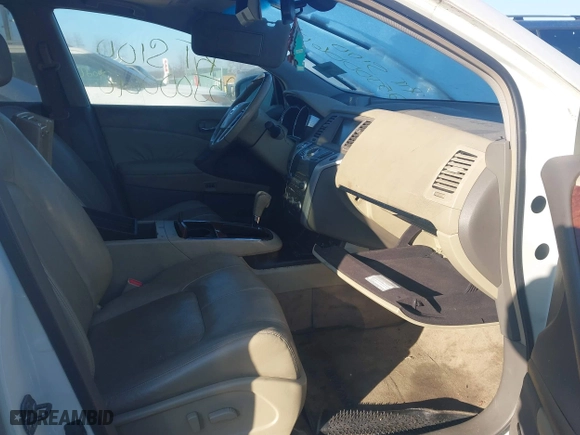 2010 Nissan Murano SL with VIN JN8AZ1MW6AW108446, listed as a IAAI auction lot 41368398 with 999,999 mi miles. Bid and sale history available at carsss.com. Image 5.