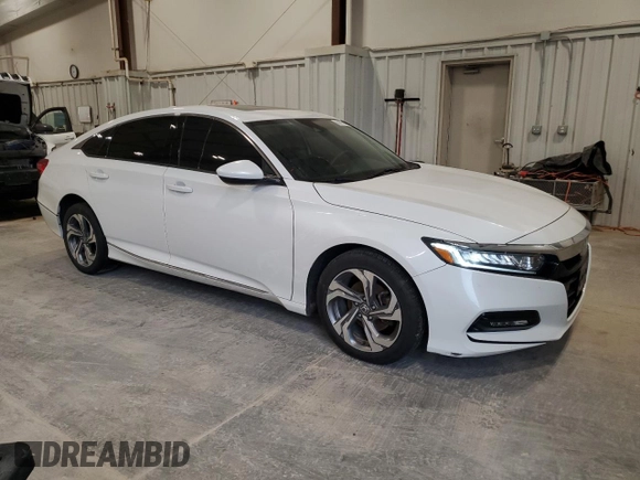 2020 Honda Accord EX with VIN 1HGCV1F44LA150515, listed as a Copart auction lot 56119145 with 65,265 mi miles and Salvage title. Bid and sale history available at DreamBid. Image 4.