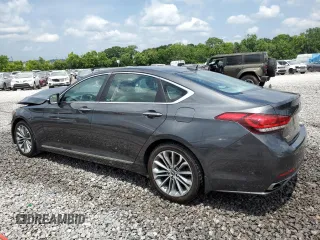 2017 Genesis G80 3.8L z VIN KMHGN4JE0HU209613, wystawiony jako Copart lot #59531725 z przebiegiem 91 939 mil mil oraz Szkoda całkowita • Salvage title. Historia ofert i sprzedaży dostępna na DreamBid. Obrazek 2.