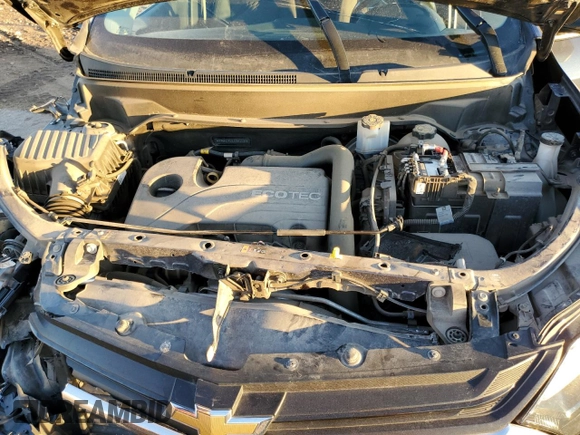 2018 Chevrolet Equinox LT with VIN 3GNAXJEV2JL347075, listed as a Copart auction lot 46578625 with 0 mi miles and Salvage Title. Bid and sale history available at carsss.com. Image 12.
