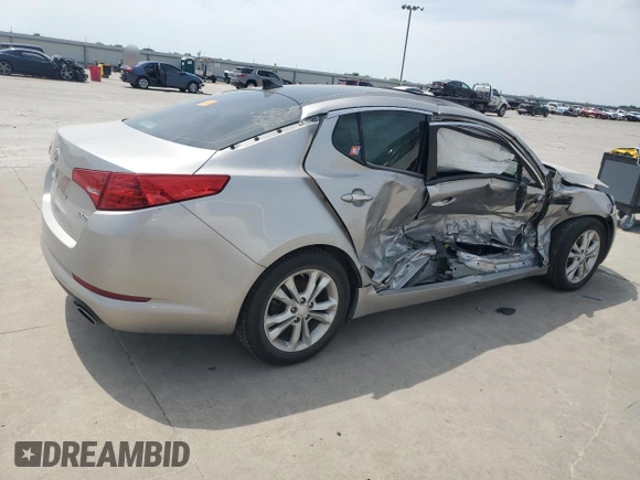 2013 Kia Optima EX with VIN 5XXGN4A76DG223408, listed as a Copart auction lot 52455765 with 71,358 mi miles and Salvage Title. Bid and sale history available at carsss.com. Image 3.