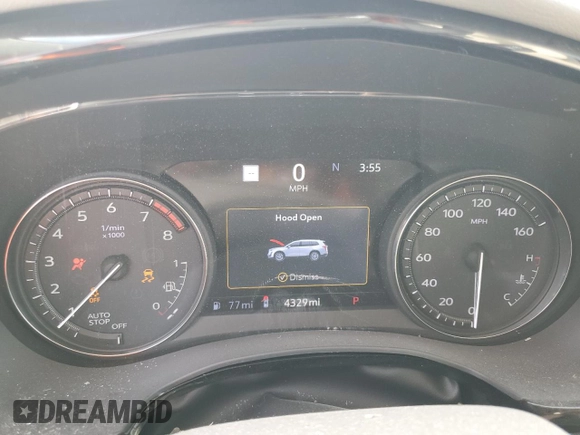 2024 Cadillac XT6 FWD Premium Luxury with VIN 1GYKPCRS2RZ708893, listed as a Copart auction lot 74565354 with 4,329 mi miles and Salvage Title. Bid and sale history available at carsss.com. Image 9.