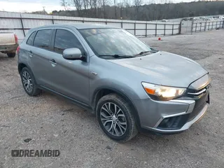 2018 Mitsubishi Outlander Sport ES 2.0 with VIN JA4AP3AU1JZ034958, listed as a IAAI auction lot 41298536 with 145,267 mi miles. Bid and sale history available at carsss.com. Image 1.
