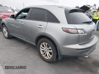 2003 Infiniti FX w/Options with VIN JNRBS08W33X402022, listed as a IAAI auction lot 42047472 with 203,438 mi miles. Bid and sale history available at carsss.com. Image 3.