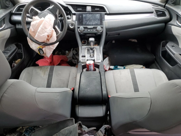 2016 Honda Civic Sedan EX-T with VIN 19XFC1F36GE043462, listed as a Copart auction lot 42859414 with 0 mi miles and Salvage Title. Bid and sale history available at carsss.com. Image 8.