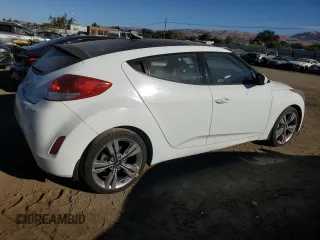 2012 Hyundai Veloster w/Gray Int with VIN KMHTC6AD5CU054055, listed as a Copart auction lot 76632734 with 151,489 mi miles and Clean title. Bid and sale history available at DreamBid. Image 3.