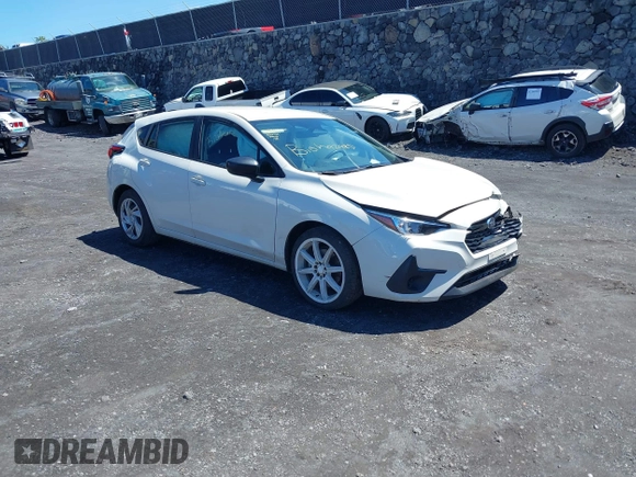 2024 Subaru Impreza with VIN JF1GUABC7R8281976, listed as a IAAI auction lot 41874284 with 43,178 mi miles and . Bid and sale history available at DreamBid. Image 1.