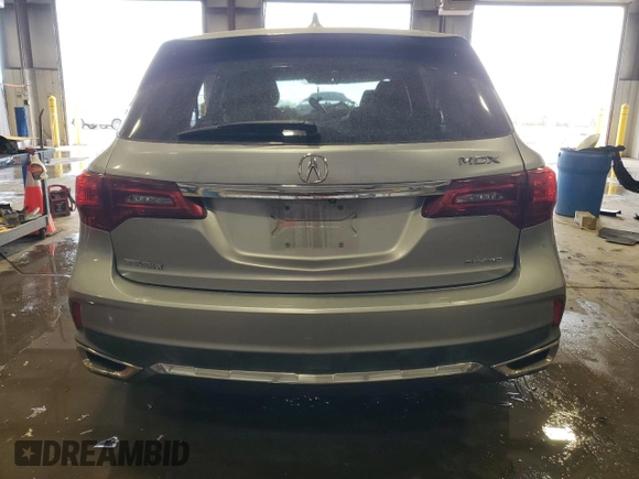 2017 Acura MDX Technology z VIN 5FRYD4H51HB022812, wystawiony jako Copart lot #53609645 z przebiegiem Nie podano mil oraz Szkoda całkowita • Salvage title. Historia ofert i sprzedaży dostępna na DreamBid. Obrazek 6.