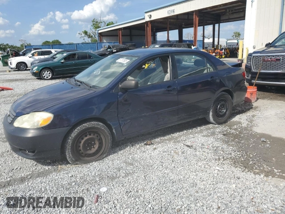2004 Toyota Corolla CE with VIN 1NXBR38E74Z335430, listed as a Copart auction lot 51757685 with 299,999 mi miles and Salvage Title. Bid and sale history available at DreamBid. Image 1.