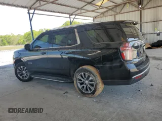 2023 Chevrolet Tahoe LS z VIN 1GNSCMKD5PR356819, wystawiony jako Copart lot #52676795 z przebiegiem 5 624 mil mil oraz Szkoda całkowita • Salvage title. Historia ofert i sprzedaży dostępna na DreamBid. Obrazek 2.