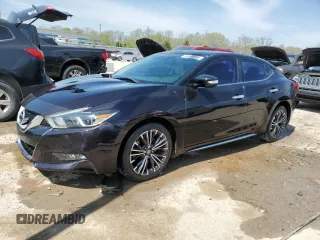 2017 Nissan Maxima SV with VIN 1N4AA6AP0HC410930, listed as a Copart auction lot 53498195 with 54,178 mi miles and Salvage Title. Bid and sale history available at DreamBid. Image 1.
