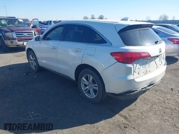2015 Acura RDX Tech Pkg with VIN 5J8TB3H55FL013666, listed as a IAAI auction lot 41807022 with 151,522 mi miles. Bid and sale history available at carsss.com. Image 3.