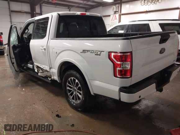 2020 Ford F-150 XL with VIN 1FTEW1EP7LFB52391, listed as a IAAI auction lot 41374589 with 75,700 mi miles and . Bid and sale history available at DreamBid. Image 3.