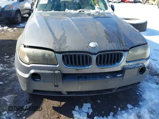 2004 BMW X3 2.5i with VIN WBXPA73454WA77734, listed as a IAAI auction lot 41550395 with 999,999 mi miles. Bid and sale history available at carsss.com. Image 6.
