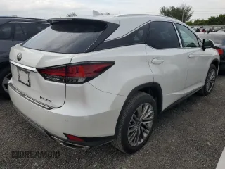 2022 Lexus RX with VIN 2T2JZMDAXNC332024, listed as a Copart auction lot 49921753 with 12,416 mi miles. Bid and sale history available at carsss.com. Image 3.