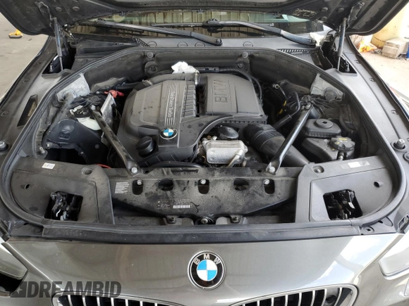 2015 BMW 5 Series 535i Gran Turismo xDrive with VIN WBA5M4C52FD186390, listed as a Copart auction lot 64418354 with 81,058 mi miles and Salvage title. Bid and sale history available at DreamBid. Image 12.