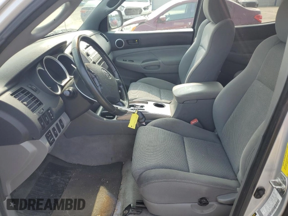 2009 Toyota Tacoma PreRunner with VIN 3TMJU62NX9M082642, listed as a Copart auction lot 57395705 with 160,365 mi miles and Salvage title. Bid and sale history available at DreamBid. Image 7.