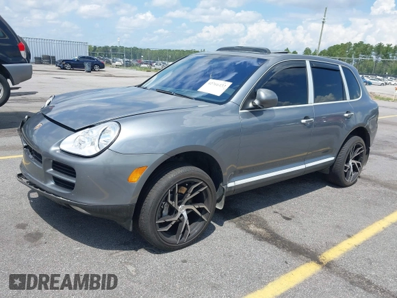 2004 Porsche Cayenne S with VIN WP1AB29P94LA62588, listed as a IAAI auction lot 42766433 with 177,871 mi miles and . Bid and sale history available at DreamBid. Image 2.