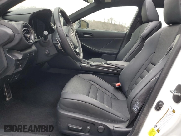 2023 Lexus IS 350 F Sport with VIN JTHGZ1E26P5032063, listed as a Copart auction lot 49692775 with 11,859 mi miles and Salvage title. Bid and sale history available at DreamBid. Image 7.
