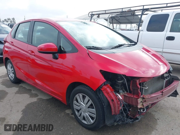 2015 Honda Fit LX with VIN 3HGGK5H52FM762596, listed as a IAAI auction lot 42129871 with 62,323 mi miles and . Bid and sale history available at DreamBid. Image 1.