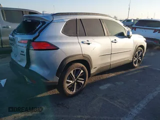 2024 Toyota Corolla Cross Hybrid S with VIN 7MUFBABG3RV042764, listed as a IAAI auction lot 41631118 with 12,718 mi miles and . Bid and sale history available at DreamBid. Image 4.
