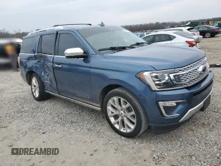 2018 Ford Expedition Platinum with VIN 1FMJU1LT7JEA57414, listed as a Copart auction lot 45929665 with 145,605 mi miles and Salvage Title. Bid and sale history available at carsss.com. Image 4.