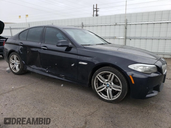 2011 BMW 5 Series 550i z VIN WBAFR9C59BC758073, wystawiony jako Copart lot #51845155 z przebiegiem 202 354 mil mil oraz Szkoda całkowita • Salvage title. Historia ofert i sprzedaży dostępna na DreamBid. Obrazek 4.