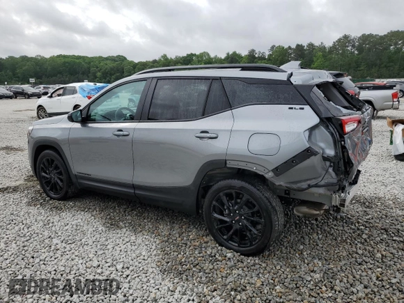 2024 GMC Terrain SLE z VIN 3GKALMEGXRL103729, wystawiony jako Copart lot #54666435 z przebiegiem 13 444 mil mil oraz Szkoda całkowita • Salvage title. Historia ofert i sprzedaży dostępna na DreamBid. Obrazek 2.