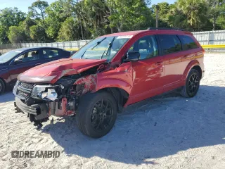 2015 Dodge Journey SXT with VIN 3C4PDCBB6FT691940, listed as a Copart auction lot 49379115 with 108,827 mi miles and Salvage Title. Bid and sale history available at carsss.com. Image 1.