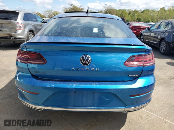 2023 Volkswagen Arteon SEL Premium R-Line z VIN WVWTR7AN8PE002467, wystawiony jako Copart lot #72014284 z przebiegiem Nie podano mil oraz Szkoda całkowita • Salvage title. Historia ofert i sprzedaży dostępna na DreamBid. Obrazek 6.
