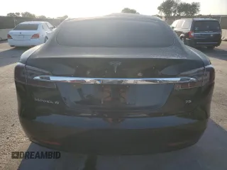 2016 Tesla Model S 70 kWh Battery with VIN 5YJSA1E19GF156269, listed as a Copart auction lot 54616245 with 100,809 mi miles and Clean Title. Bid and sale history available at carsss.com. Image 6.