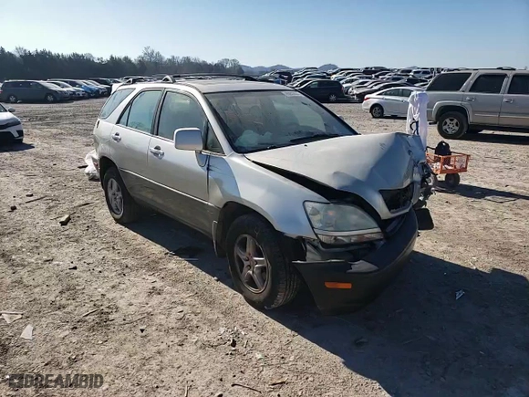 2001 Lexus RX 300 with VIN JTJHF10U710177542, listed as a Copart auction lot 46653605 with 285,931 mi miles and Clean Title. Bid and sale history available at carsss.com. Image 12.