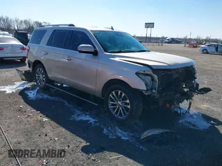 2018 Ford Expedition Limited with VIN 1FMJU1KT6JEA06679, listed as a IAAI auction lot 41675664 with 154,902 mi miles. Bid and sale history available at carsss.com. Image 1.