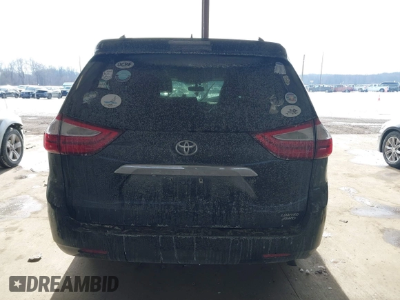 2015 Toyota Sienna Ltd with VIN 5TDDK3DC6FS122871, listed as a IAAI auction lot 41396052 with 133,161 mi miles. Bid and sale history available at carsss.com. Image 16.