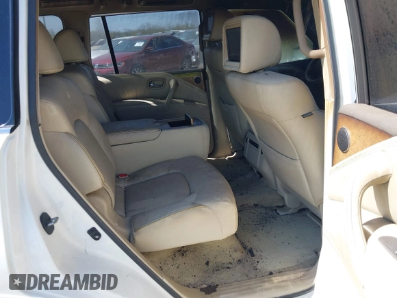 2013 Infiniti QX56 with VIN JN8AZ2NF1D9530079, listed as a IAAI auction lot 41742583 with 165,795 mi miles. Bid and sale history available at carsss.com. Image 8.