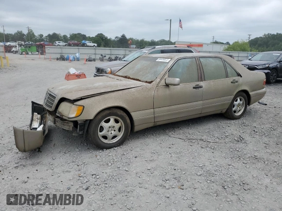 1997 Mercedes-Benz S with VIN WDBGA43GXVA361151, listed as a Copart auction lot 54459925 with Not Provided miles and Clean Title. Bid and sale history available at carsss.com. Image 1.