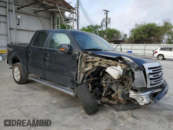 2013 Ford F-150 XL with VIN 1FTFW1EF3DFA67450, listed as a Copart auction lot 51451985 with 137,144 mi miles and Salvage Title. Bid and sale history available at carsss.com. Image 4.