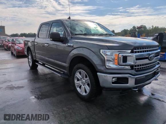 2019 Ford F-150 XL with VIN 1FTEW1E53KFB57102, listed as a Copart auction lot 61633055 with 86,949 mi miles and Salvage title. Bid and sale history available at DreamBid. Image 13.