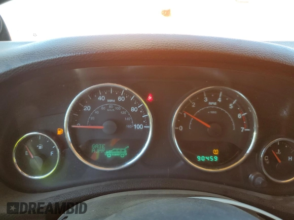 2011 Jeep Wrangler Unlimited Rubicon with VIN 1J4BA6H13BL538385, listed as a Copart auction lot 64080075 with 90,459 mi miles and Salvage title. Bid and sale history available at DreamBid. Image 9.