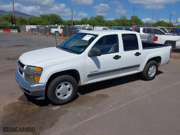2005 Chevrolet Colorado 1SB LS Z85 with VIN 1GCCS136758181572, listed as a IAAI auction lot 41758818 with 153,731 mi miles. Bid and sale history available at carsss.com. Image 2.