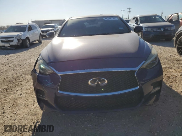 2017 Infiniti QX30 Sport with VIN SJKCH5CP3HA022850, listed as a Copart auction lot 48744715 with 52,875 mi miles and Salvage title. Bid and sale history available at DreamBid. Image 5.