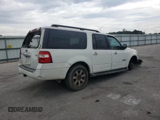 2008 Ford Expedition Max SSV z VIN 1FMFK165X8LA67501, wystawiony jako Copart lot #54390045 z przebiegiem 282 006 mil mil oraz Szkoda całkowita • Salvage title. Historia ofert i sprzedaży dostępna na DreamBid. Obrazek 3.