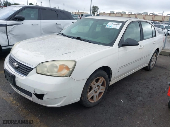 2006 Chevrolet Malibu LT w/0LT with VIN 1G1ZT51F06F179878, listed as a IAAI auction lot 41516639 with 172,190 mi miles. Bid and sale history available at carsss.com. Image 2.