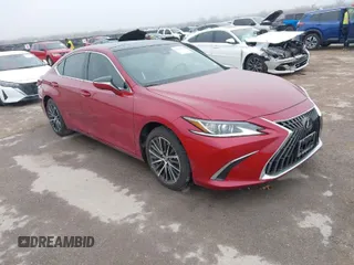 2024 Lexus ES with VIN 58ADZ1B12RU163133, listed as a IAAI auction lot 41501504 with 11,080 mi miles. Bid and sale history available at carsss.com. Image 1.